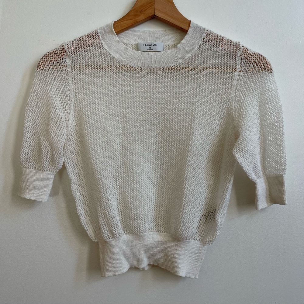 Mesh Babaton Aritzia Top
